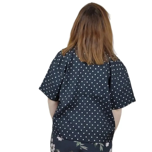 Madewell Resort Shirt in Textured Dot - Picture 7 of 16